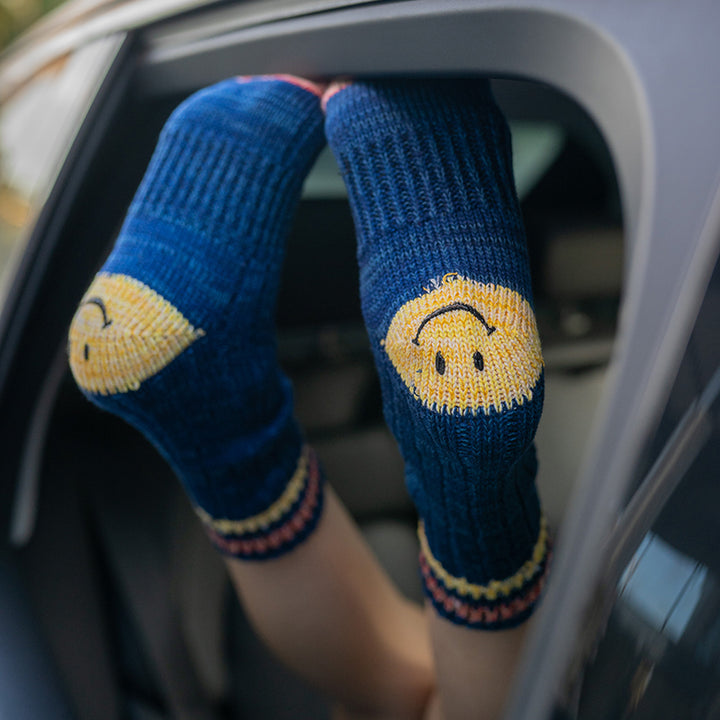 Cute Emoji Printed Socks