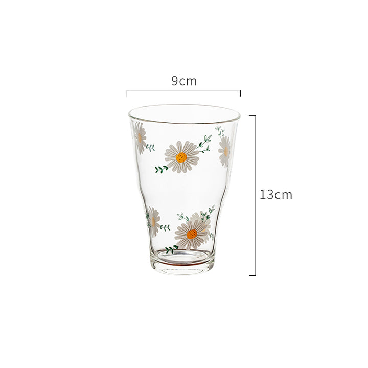 Daisy Glass Cup