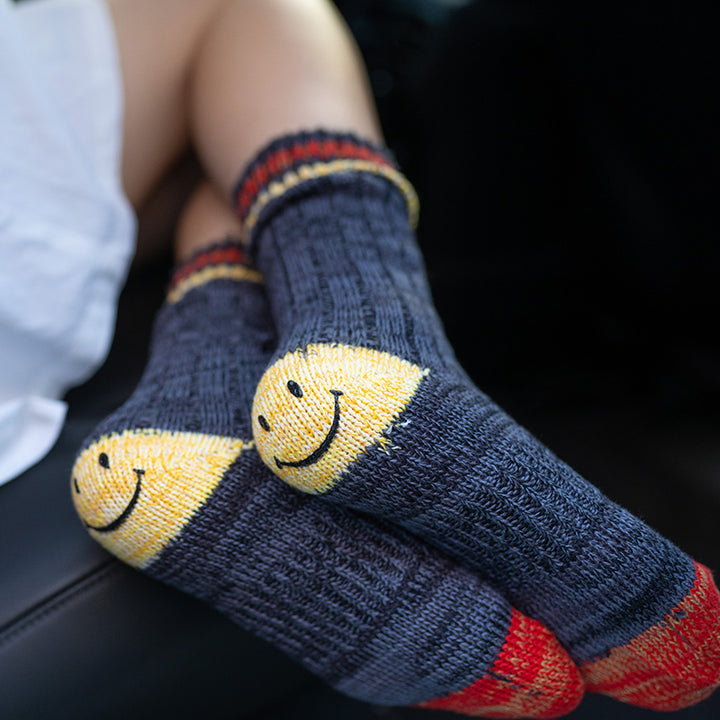 Cute Emoji Printed Socks
