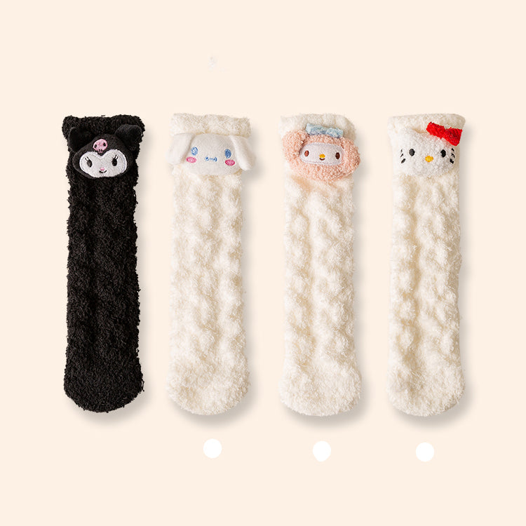 Cute Cartoon Autumn/Winter Socks 2 Pairs/set