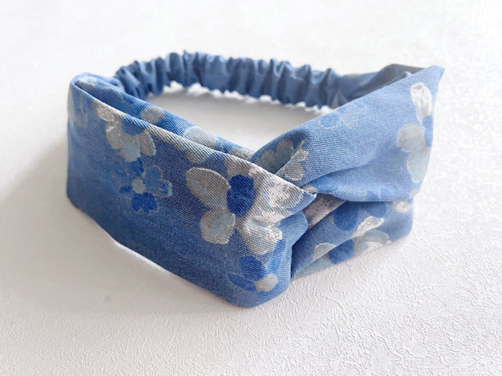 Korean Style Denim Cross Headband