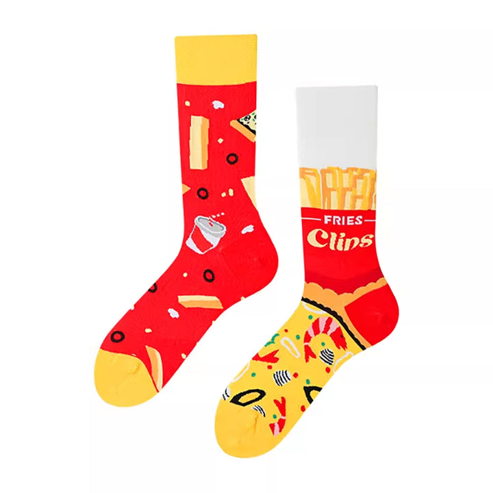 Cute Cartoon Pattern Cotton Socks