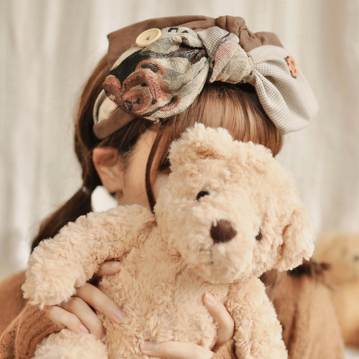 Vintage Japanese Bear Bow Headband