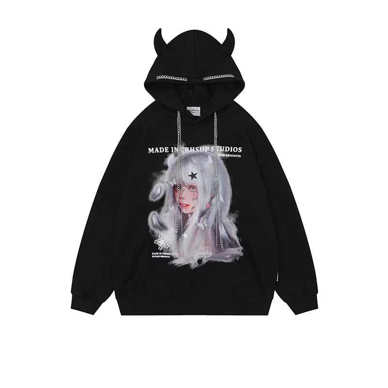 Little Devil  Oversize Hoodie