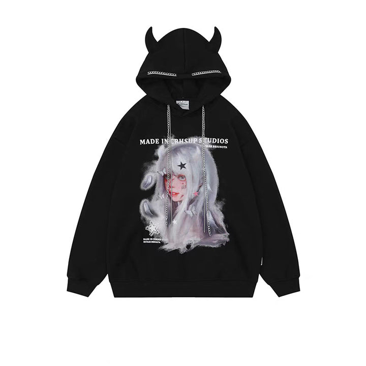 Little Devil  Oversize Hoodie