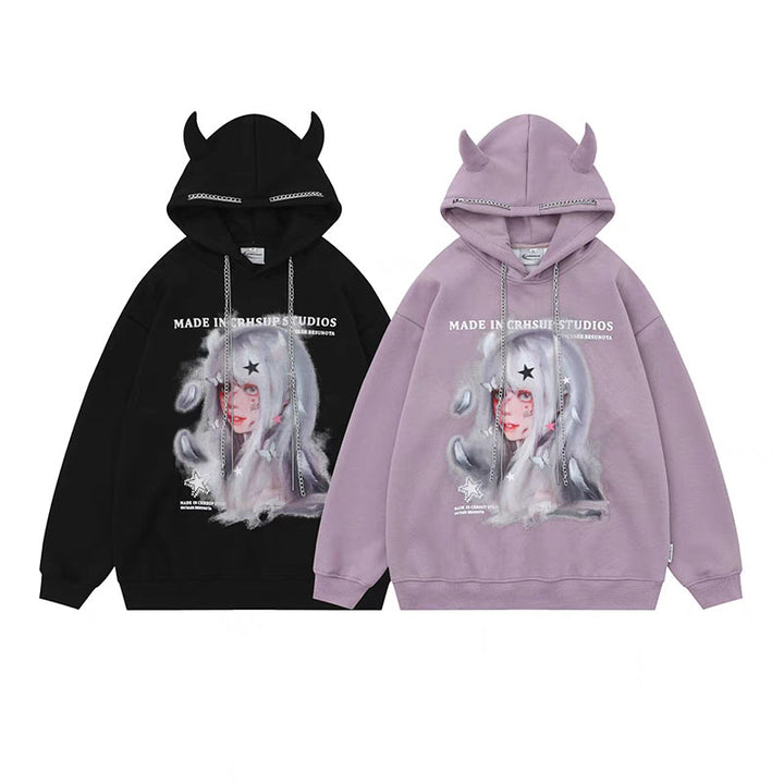 Little Devil  Oversize Hoodie