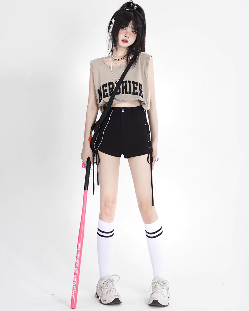 Vintage Summer-style Oversized Loose Tank Top