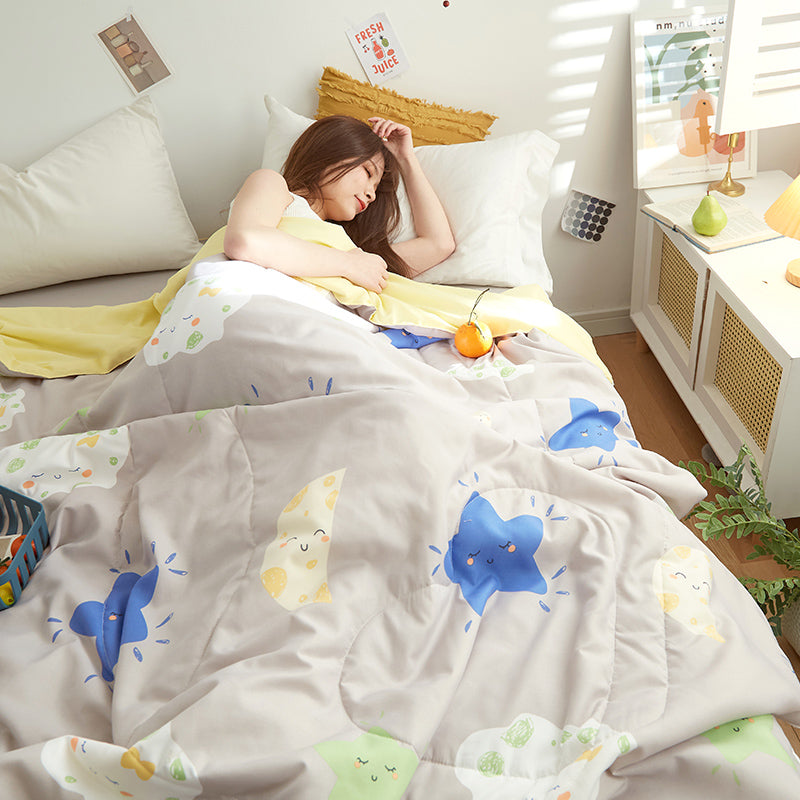 Cute Pastel Flower Prints Blanket