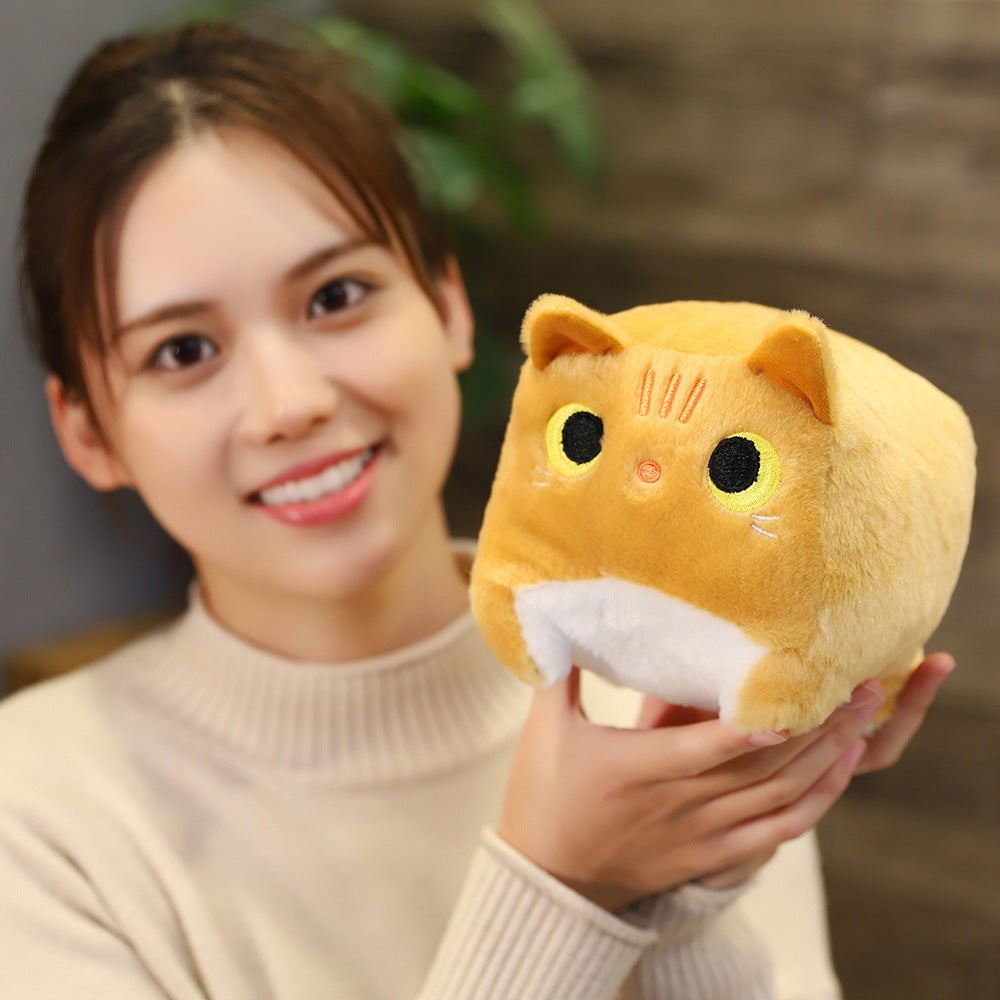 Square Cat Plush Toy