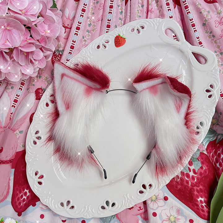 Cute Furry Fox Ears Headband