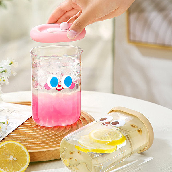 Cute Glass Water Cup