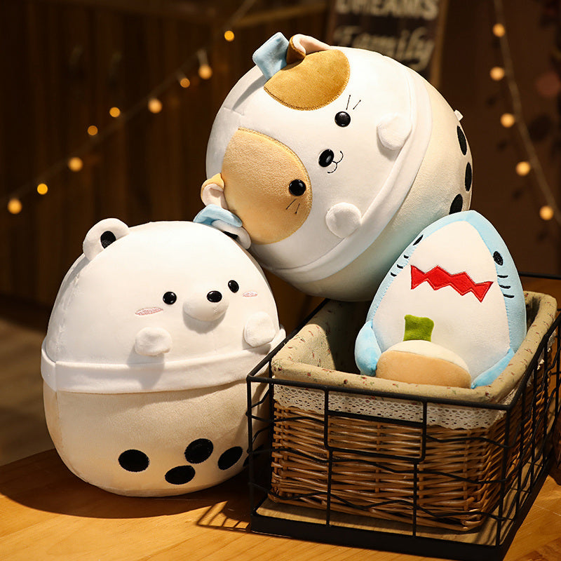 Cartoon Milk Tea Stuffed Toy