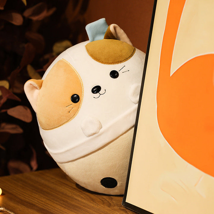 Cartoon Milk Tea Stuffed Toy