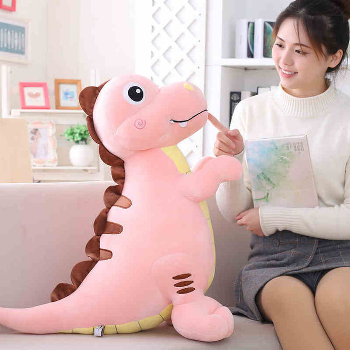 Cute Pink Dinosaur Plush Stuffed Toys