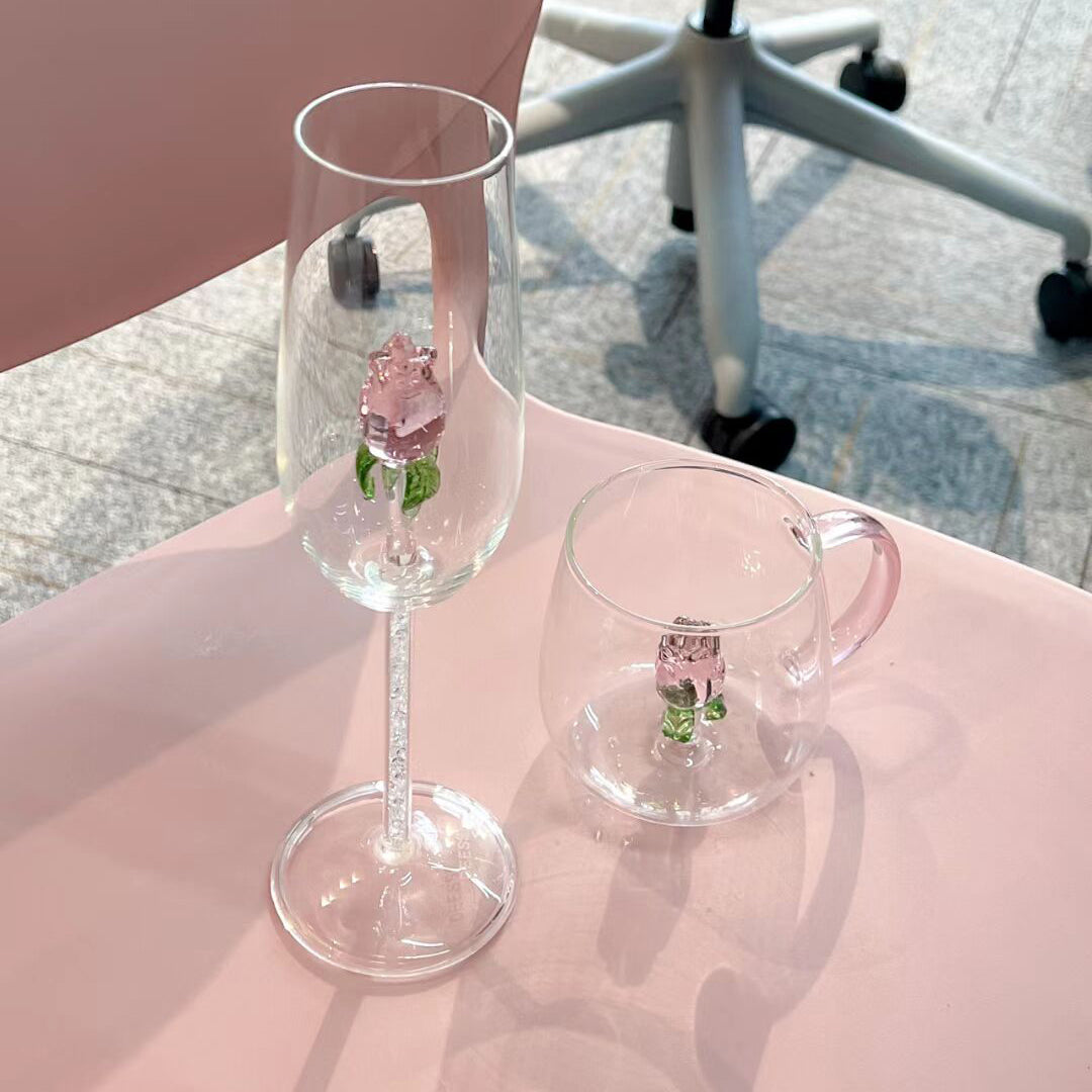 Rose Inspired Cup Goblet