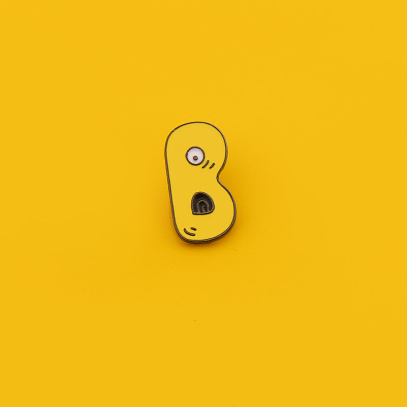Cute Alphabet Letters Mini Pins