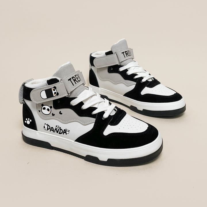 Panda Platform Inner Fleece Sneakers