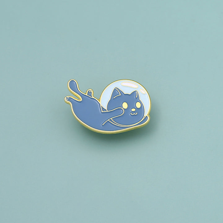 Outer Space Cat Mini Pins