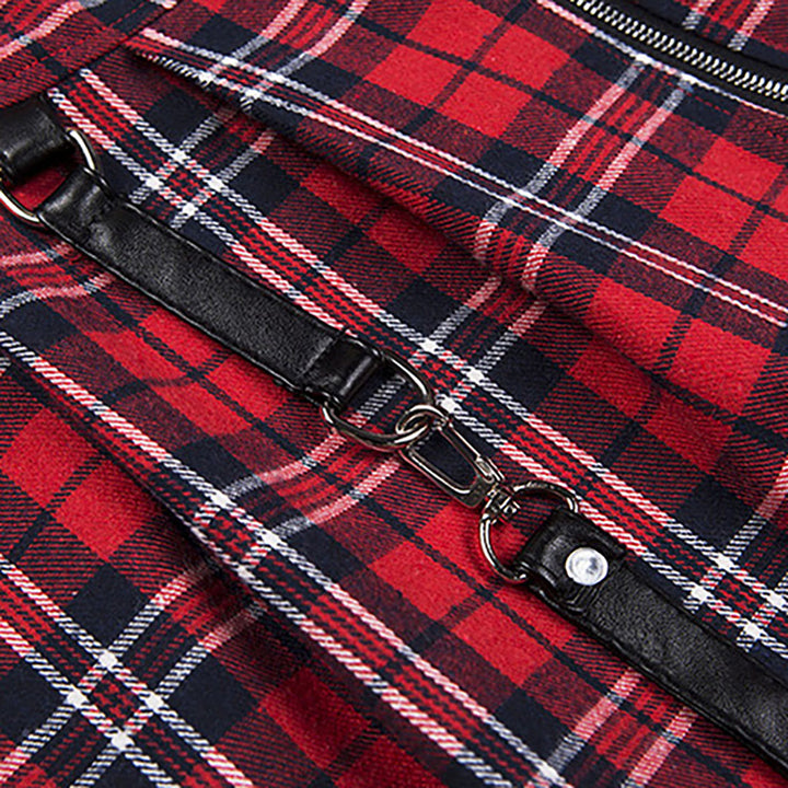 Harajuku Plaid Mini Skirt