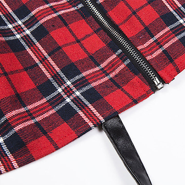 Harajuku Plaid Mini Skirt