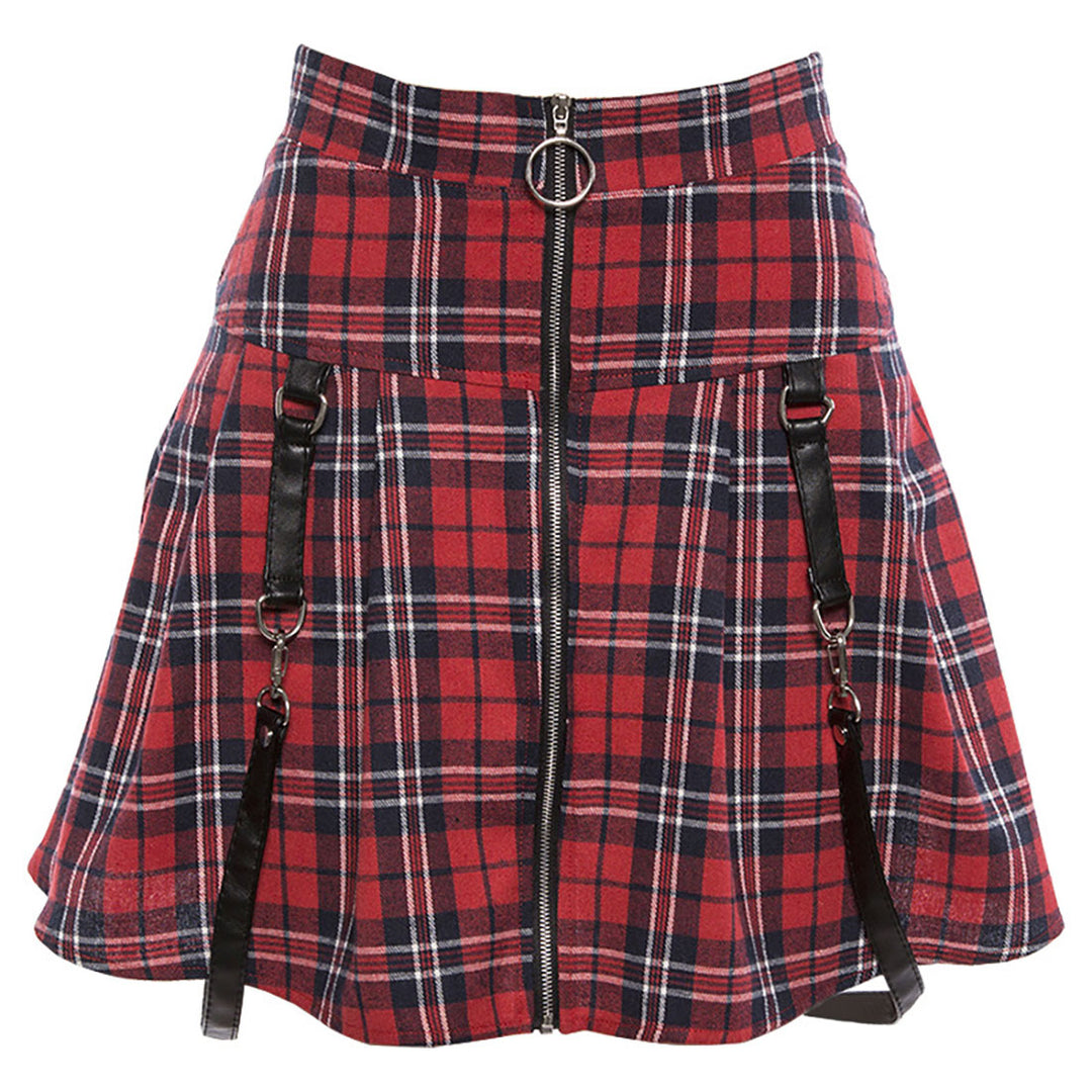 Harajuku Plaid Mini Skirt