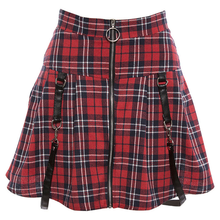 Harajuku Plaid Mini Skirt