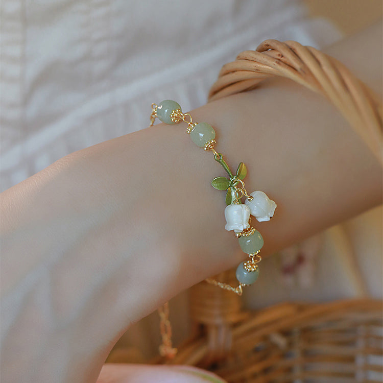 lily of the valley bracelet