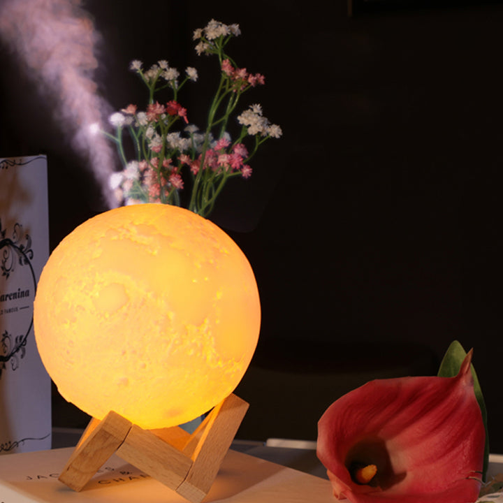 Lunar Moon Night Lamp Humidifier