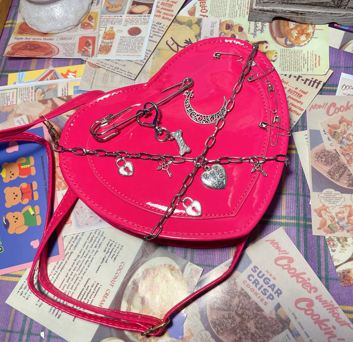 Punk Love Heart Bag