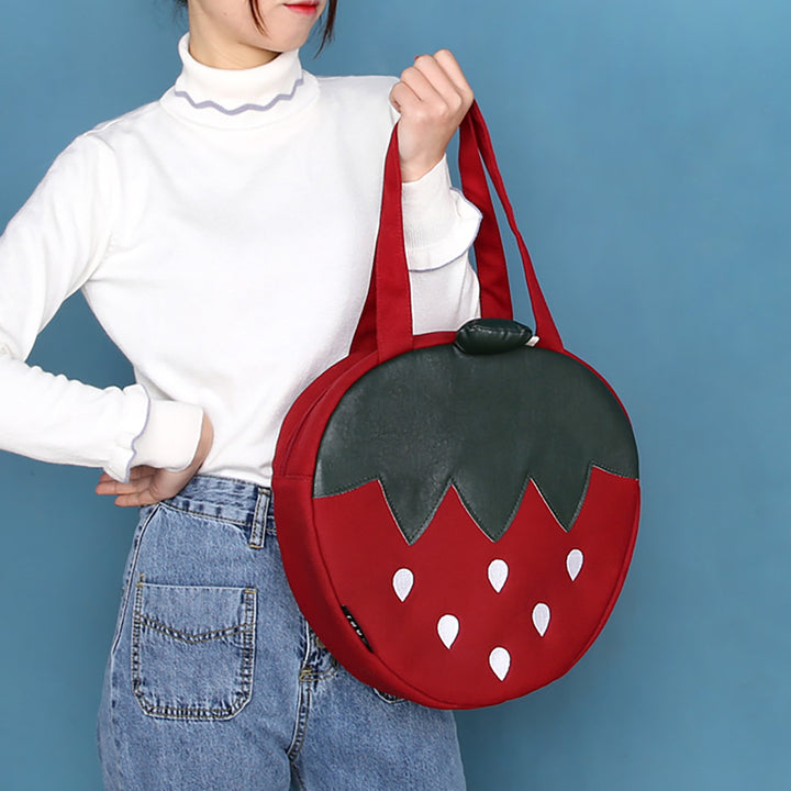 Red Strawberry Casual Shoulder Bag
