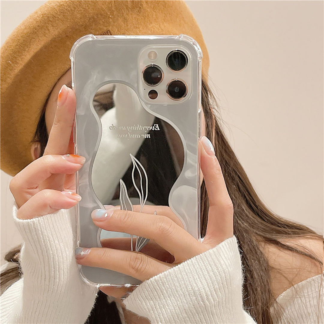 Leaf Mirror iPhone Case