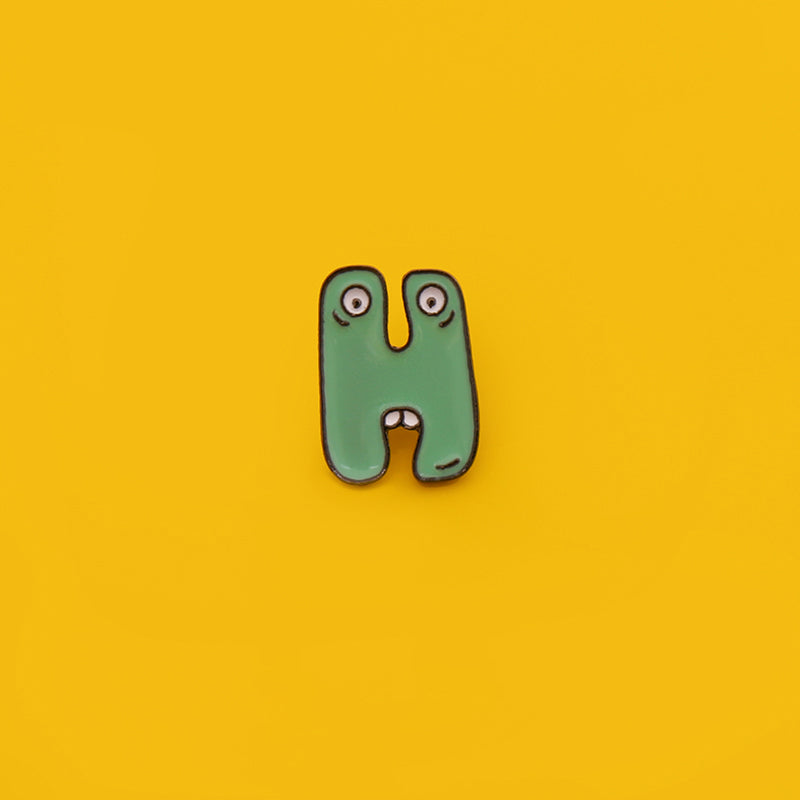 Cute Alphabet Letters Mini Pins