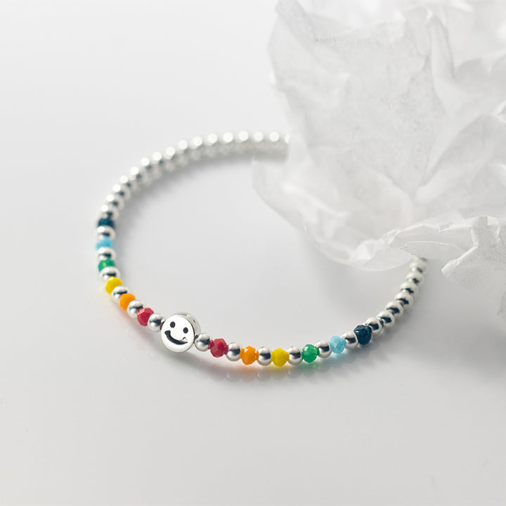 Rainbow Beads Hand Bracelet Charm