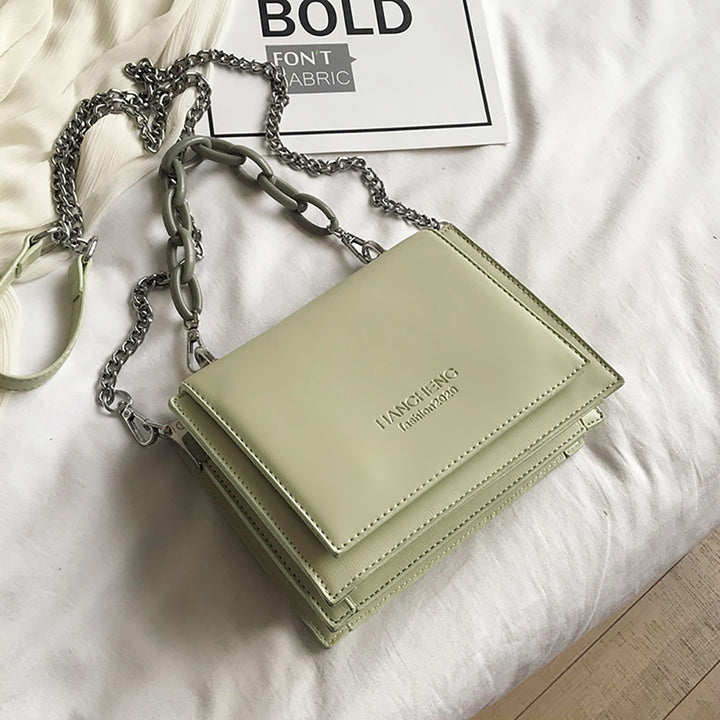 Basic Square Chain Sling Bag
