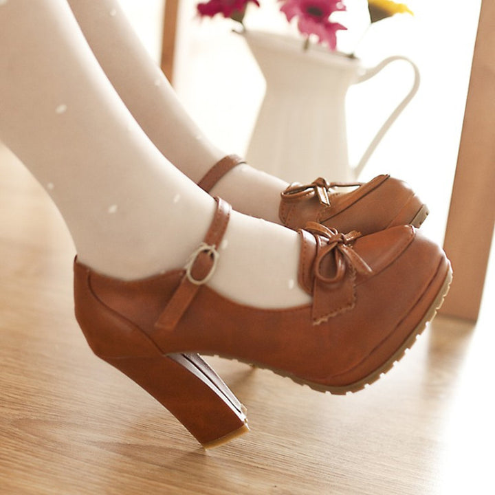 Sweet Vintage Lolita High Heels Shoes