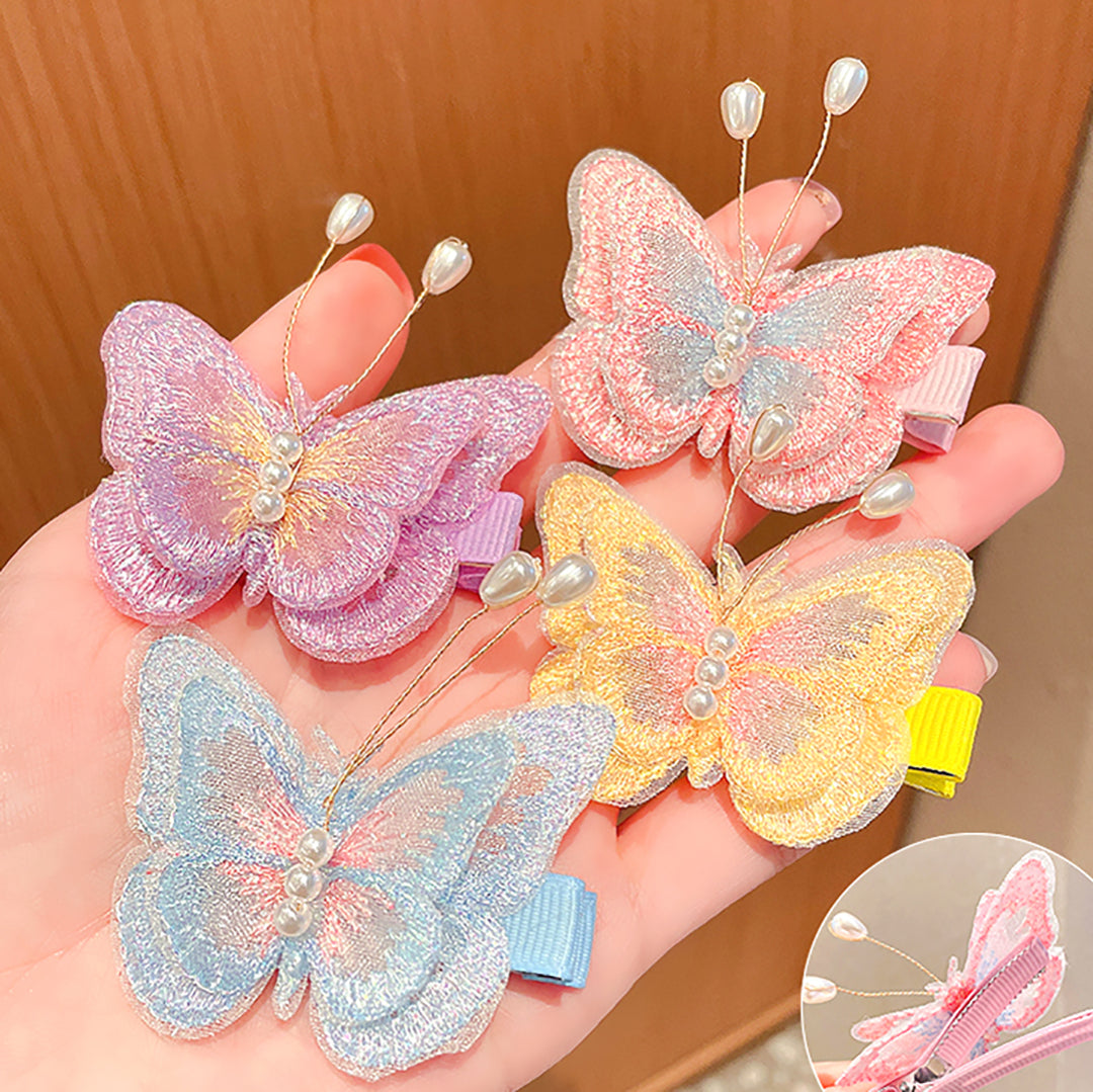Lovely Butterfly Hair Clips