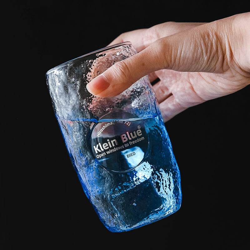 Klein Blue Glass Cup