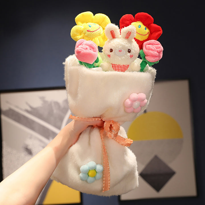 Cartoon Flower Bouquet Gift
