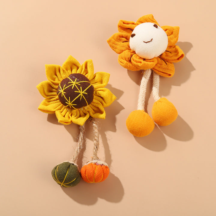 Cute Sunflower Brooch