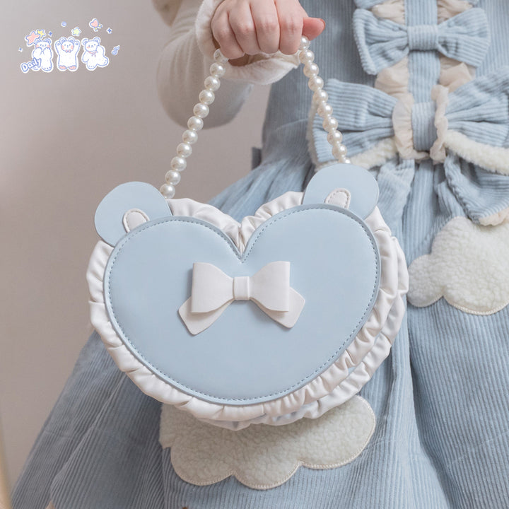 Cute Bowknot Lolita Crossbody Bag