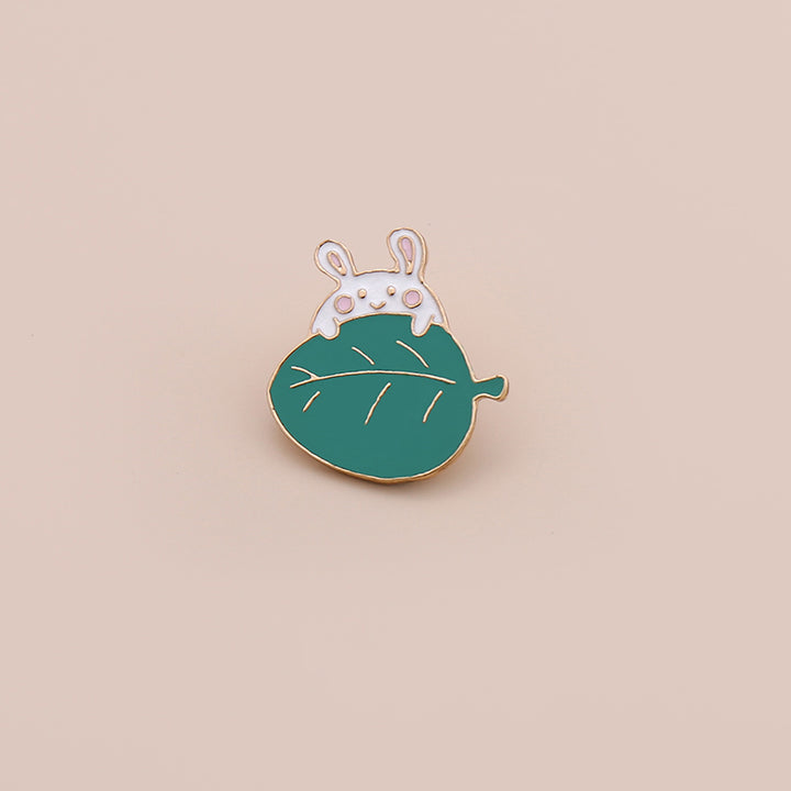 Bunny and Carrots Mini Alloy Pins