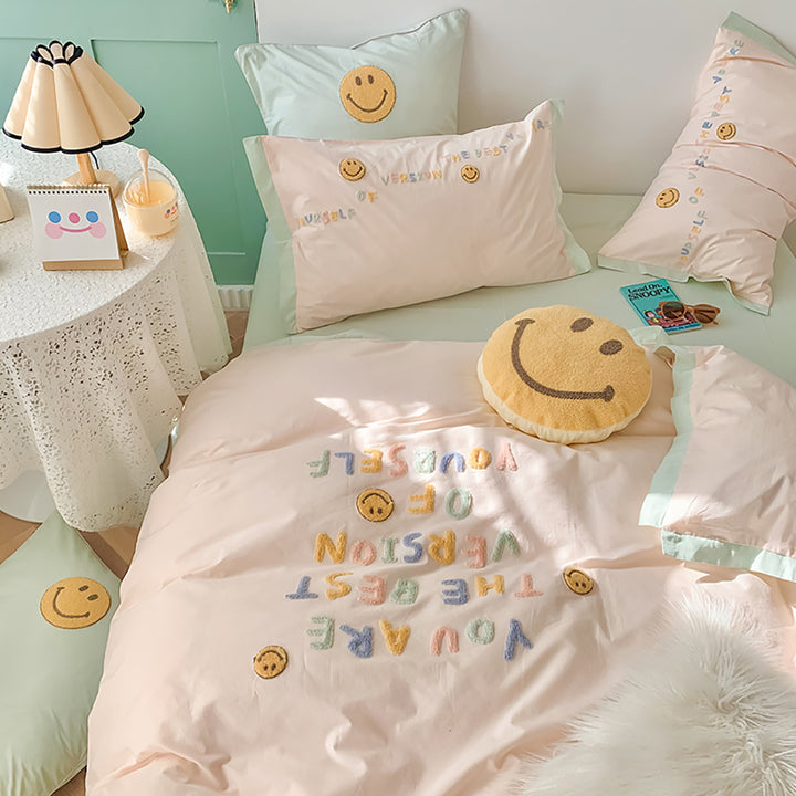 Best Of You Smiley Premium Bedding Set