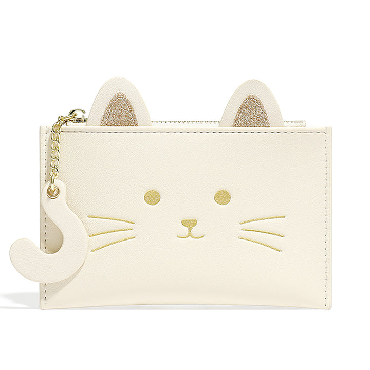 Cute Cat Credit Card Holder Wallet