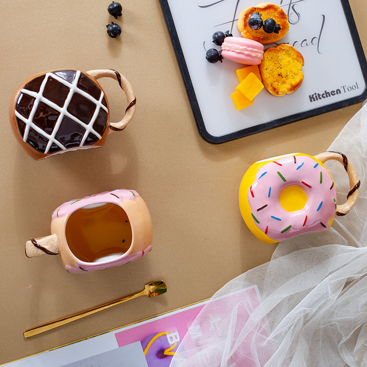 Donut Ceramic Cup