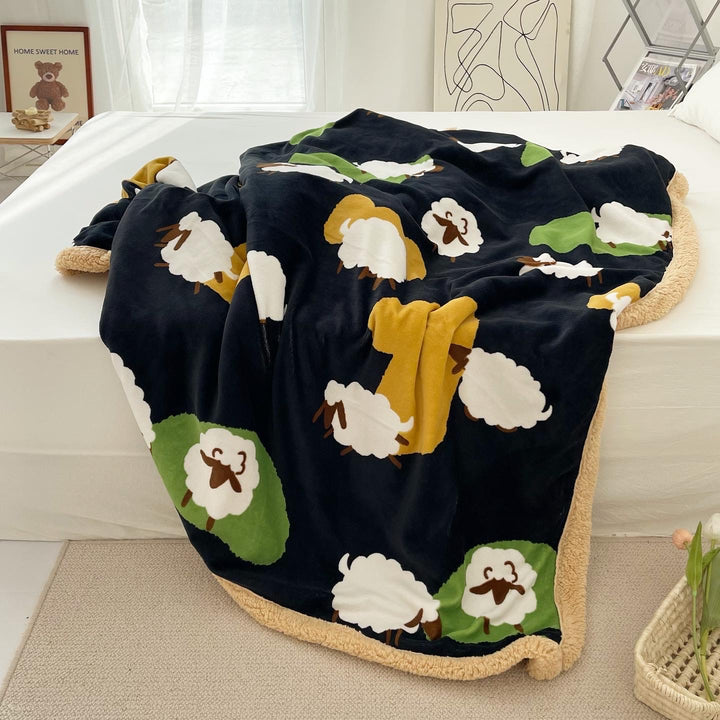 Sheep Soft Velvet Blanket