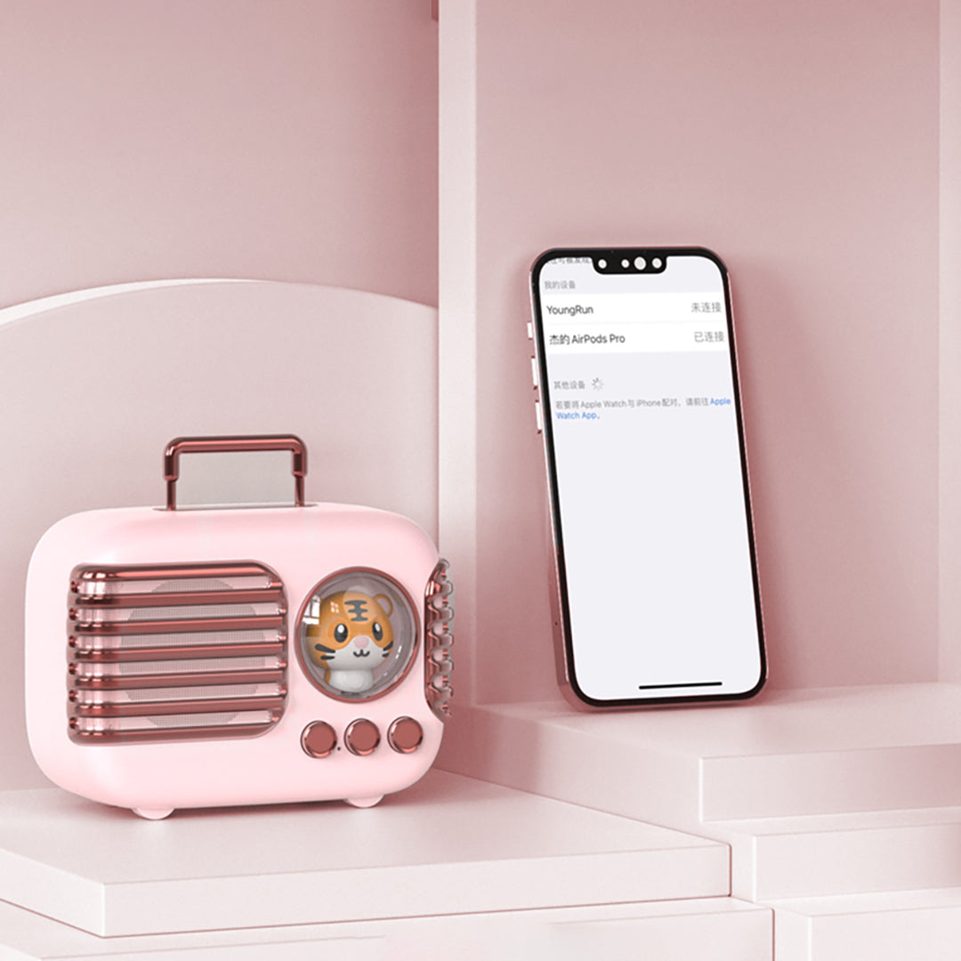 Retro Radio Look Bluetooth Speaker