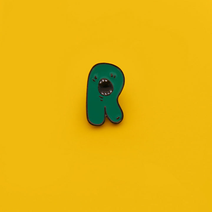 Cute Alphabet Letters Mini Pins
