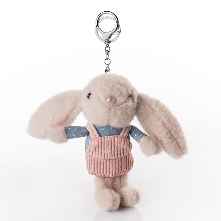 Kawaii Rabbit Jumper Outfit Keychain