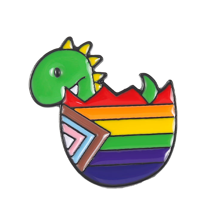 Funny Cartoon Dinosaur Pins