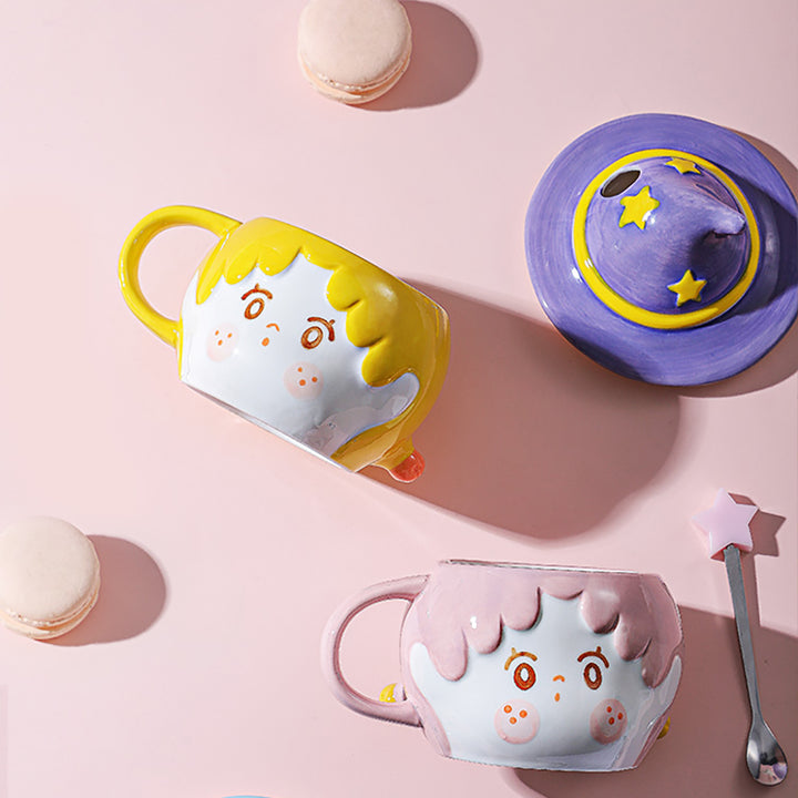 Cute Magic Girl Ceramics Mug
